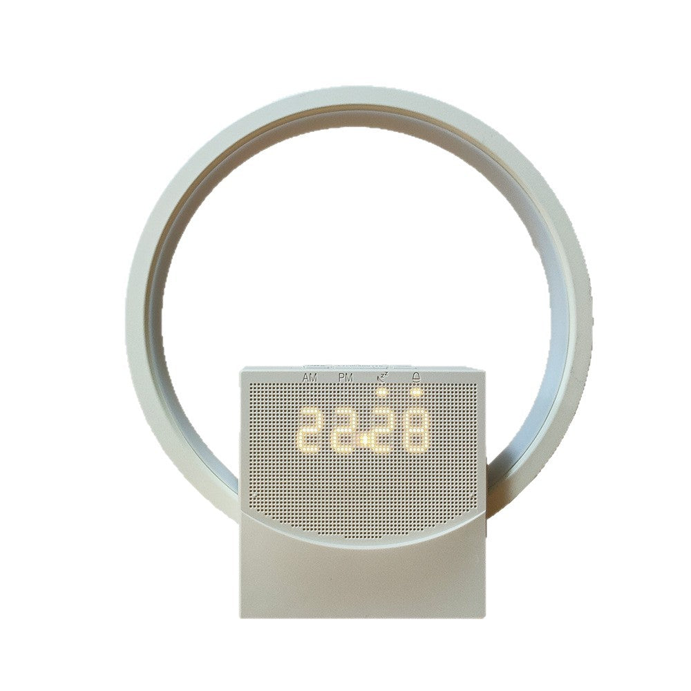 Cross-border new white noise sleep light simulates sunrise wake-up alarm clock light strip touch Bluetooth speaker night light