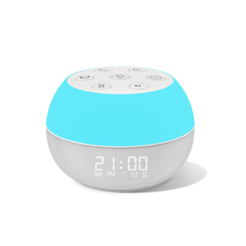 Source Factory sunrise wake-up alarm clock, white noise night light, multifunctional Bluetooth sleep bedside lamp, cross-border exclusive supply