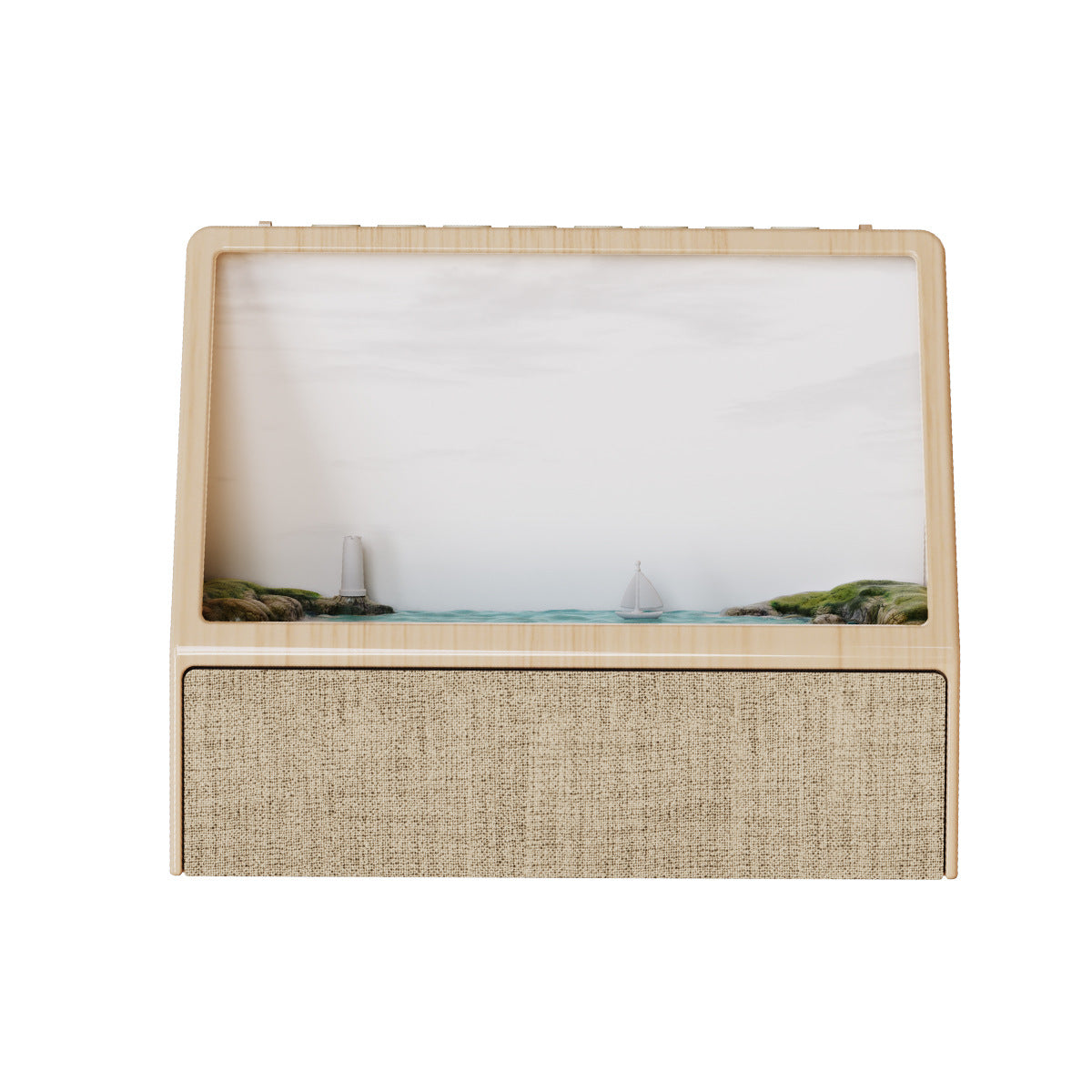 Sunrise wake-up light, clock, dual alarm clock, ambient light, Bluetooth speaker, white noise, intelligent natural wake-up light, companion sleep light
